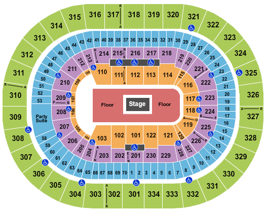 Moda Center Moda Center Seating Chart